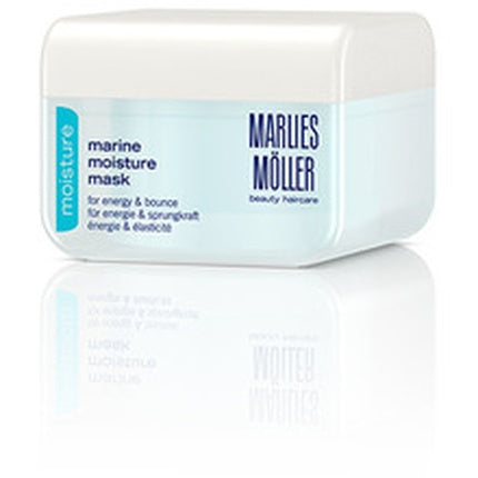 Mască hidratantă față, Marlies Möller, Moisture Marine Mask, albastru deschis, 125 ml