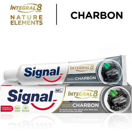 Pastă de dinți, Signal, Nature Elements, 75ml, albire cu cărbune