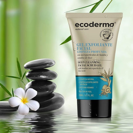 Gel exfoliant Ecoderma, 150ml, pentru față