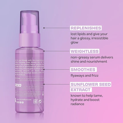 Ulei păr, Lee Stafford, Bleach Blondes, 50ml, mov