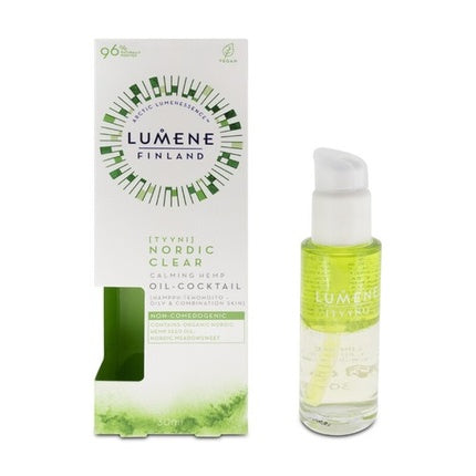Lumene Nordic Clear Calming Hemp Oil Cocktail, Ulei Facial, 30ml