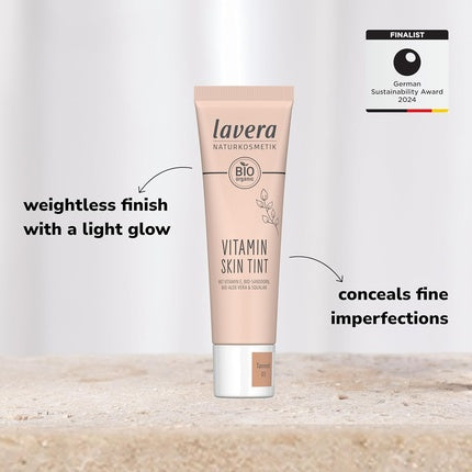 Fond de ten Lavera Vitamin Skin Tint Tanned 03, 30 ml