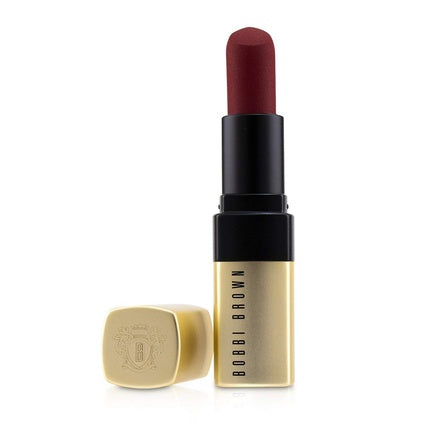 Batomat Luxe Matte Nr. 15 Red Carpet - Bobbi Brown, 4g, culoare roșu închis/maro-roșiatic, finisaj mat