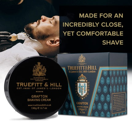 Cremă de bărbierit, Truefitt & Hill, Grafton, negru
