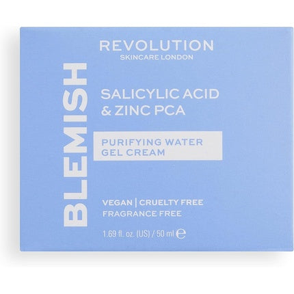 Gel Curățare Față, Revolution Beauty, Salicylic Acid & Zinc PCA, crem