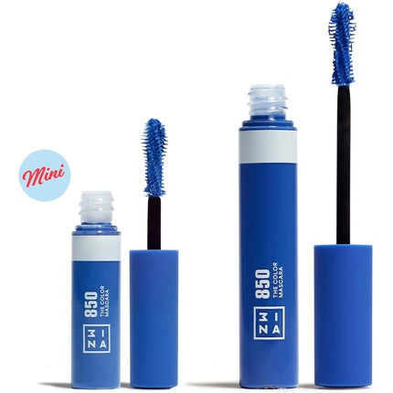 Mascara, 3ina, The Color 850, albastru, mini