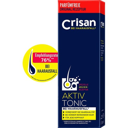 Tonic păr Crisan Aktiv 150ml împotriva căderii părului