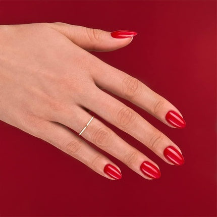 Ojă UV, Semilac, Glitter Red 025, roșu sclipitor, 7ml