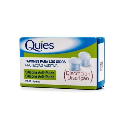 Tapițe pentru urechi, Quies, Silicon Anti-Zgomot, 6 unități