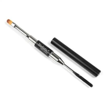 Pensulă pentru gel acrilic Stylistic, neagră