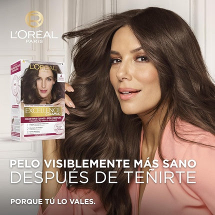 Vopsea de Păr L'Oréal Paris Excellence Creme Nr. 1 Negru, 244 g