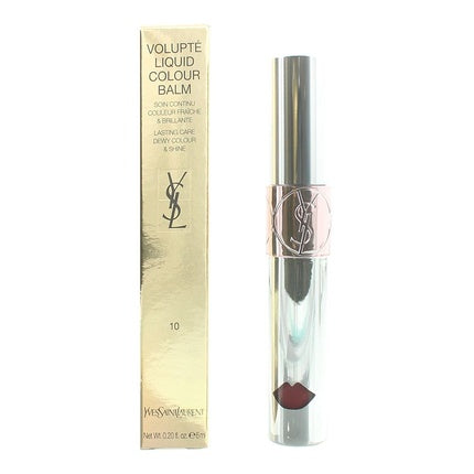 Balsam buze Yves Saint Laurent Volupte 10 Devour Me Plum Colour Balm 6ml