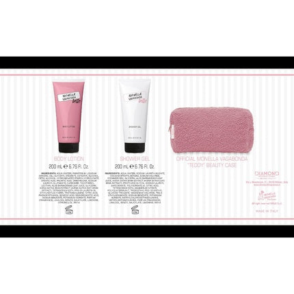 Set Cadou, Diamond International, Monella Vagabonda Belle, roz, 200ml