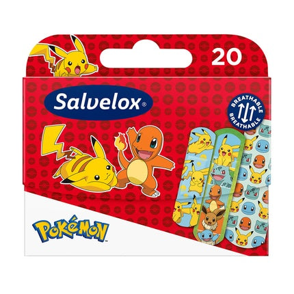 Salvelox Pokemon Flexible Dressings, 20 buc