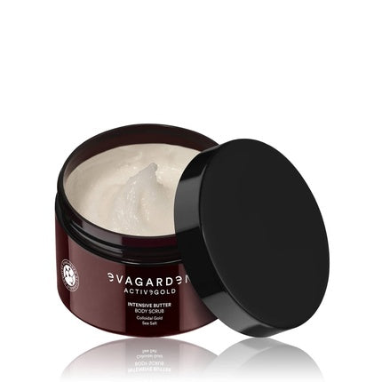 Eva Garden Active Gold Intensive Butter Body Scrub, 250ml - Cremă exfoliantă cu cacao și miere
