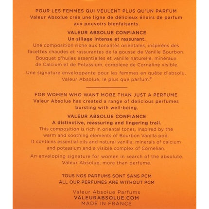 Parfum, Valeur Absolue, Confiance, 90 ml