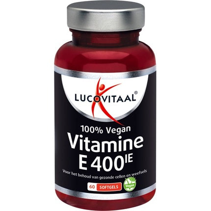 Lucovitaal Vitamina E 400 IE, Vegan, Softgel, Culoare Roșie