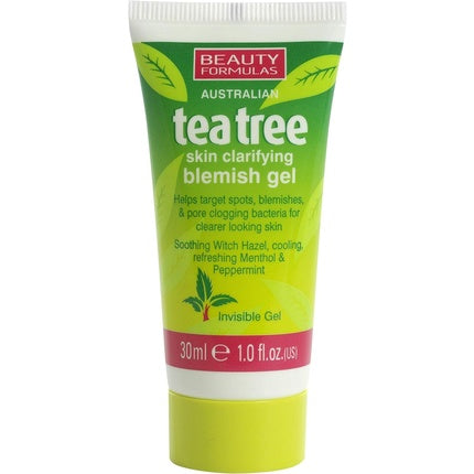 Gel pentru ten, Beauty Formulas, Australian Tea Tree, 35g