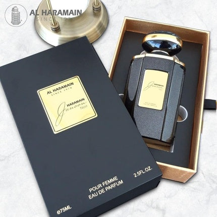 Parfum Al Haramain Junoon Noir, 75ml, negru