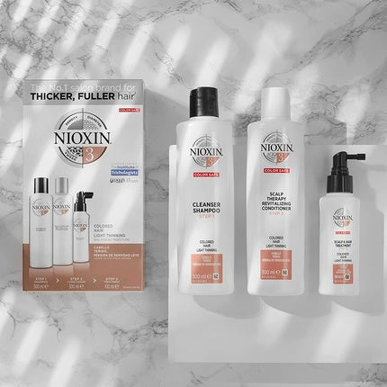 Balsam Nioxin System 3, păr vopsit, tratament scalp 300ml