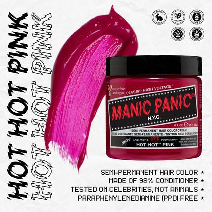 Vopsea păr, Manic Panic, Classic Creme roz