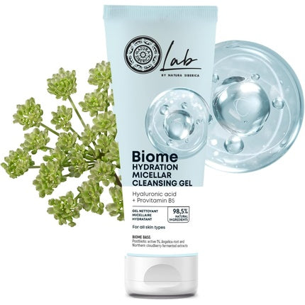 Gel curățare față, Natura Siberica, Lab Biome, 140ml