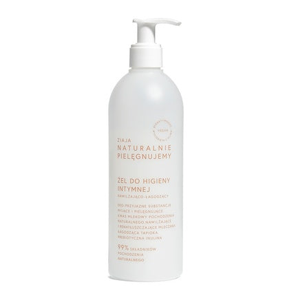 Gel de Igienă Intimă Ziaja, Naturalnie Pielęgnujemy, 400 ml, Alb