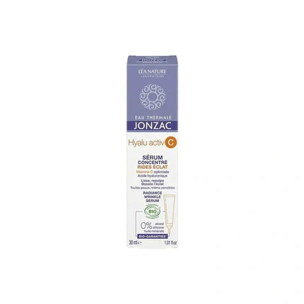 Serum Hidroactiv cu Acid Hialuronic și Vitamina C, Jonzac Hyalu Activ C, 30ml