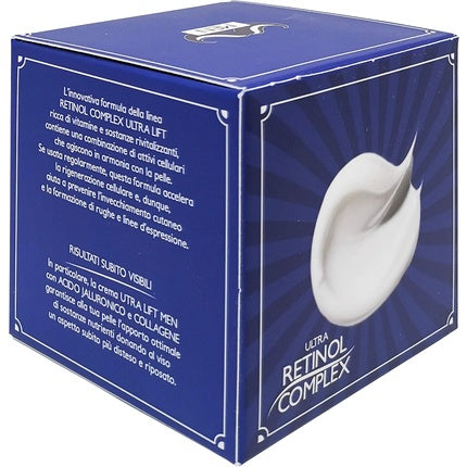 Crema de față Anti-Aging pentru bărbați cu Retinol Complex și Acid Hialuronic, 50 ml
