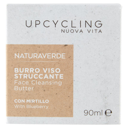Balsam de curățare pentru față, Natura Verde, Upcycling cu Afine, 90ml