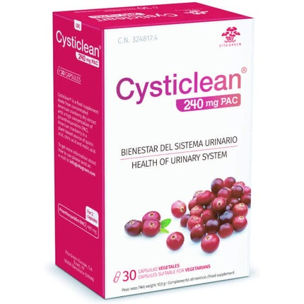 Tablete infecții urinare, Cysticlean, 240mg PAC