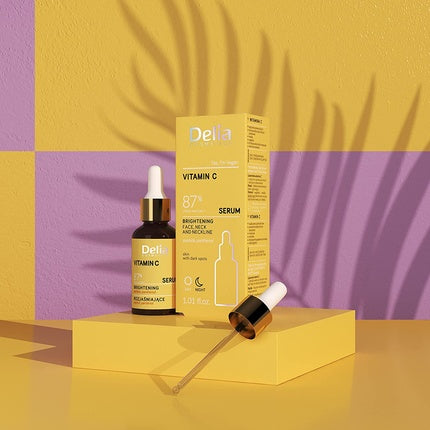 Serum, Delia Cosmetics, Brightening, 30ml, galben