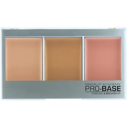 Kit Concealer MUA Pro Base Conceal & Brighten Trio Kit Porcelain Beige 11g
