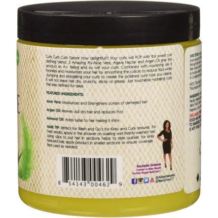 Cremă de styling pentru păr Alikay Naturals Curling Custard 240ml