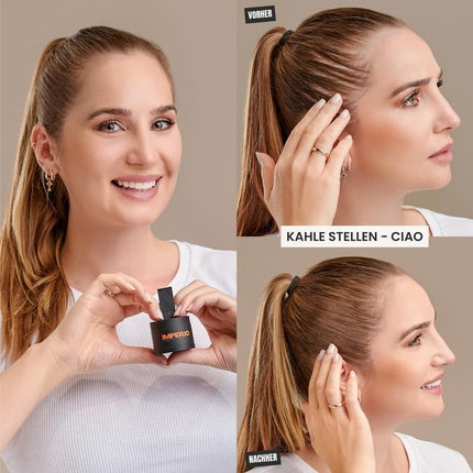 Concealer, Imperio, pudră păr, blond deschis
