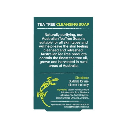 Săpun solid, Optima Naturals, Tea Tree, 90g