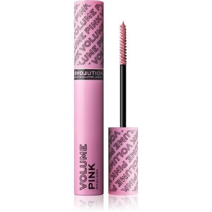 Mască de gene Makeup Revolution Relove Volume Pink, 7 ml
