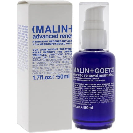 Cremă hidratantă, Malin + Goetz, Advanced Renewal, albastru, 50ml