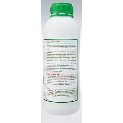 Săpun lichid Eco Potassium Castalia, 1 litru, ambalaj alb cu capac verde