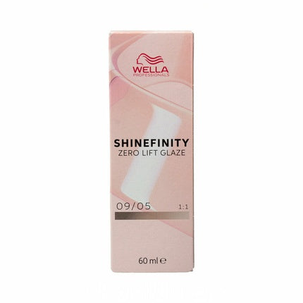 Vopsea de par permanenta Wella Shinefinity, 60ml, 09/05