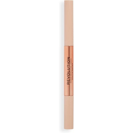 Creion si Gel Sprancene, Makeup Revolution, Medium Brown