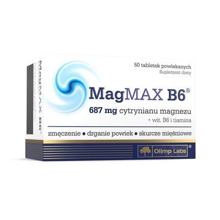 Supliment Dietar MagMAX B6, Olimp Labs, 50 tablete