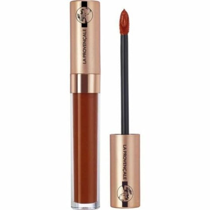Ruj lichid La Provençale Bio No 140 Rouge, finisaj mat, capac metalizat bronz