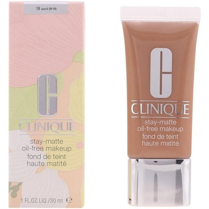 Fond de ten, Clinique, Stay-Matte Oil-Free, nuanta Sand