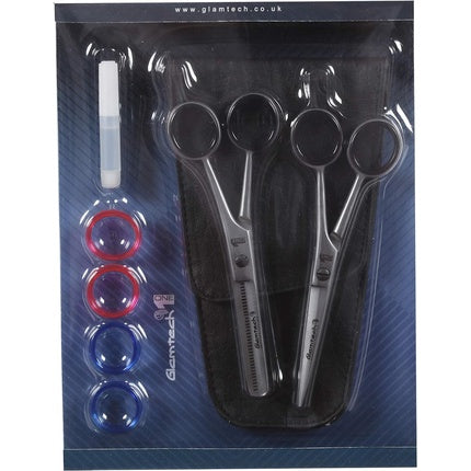 Foarfecă profesională Glamtech One Set 5 inch pentru tăiere și subțiere