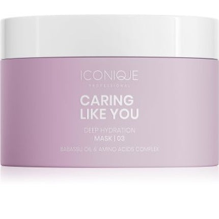 Mască hidratantă pentru față, Iconique Professional Caring Like You, 200 ml, lavandiu