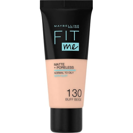 Fond de ten, Maybelline Fit Me Matte & Poreless, Buff Beige, 30ml