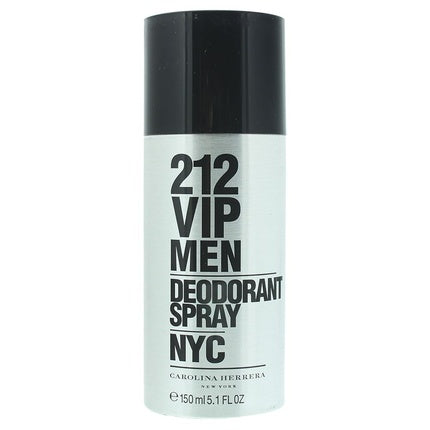 Deodorant Spray Carolina Herrera 212 VIP Men NYC 150 ml