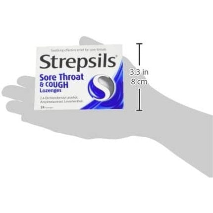 Pastile Strepsils Sore Throat & Cough, 24 buc