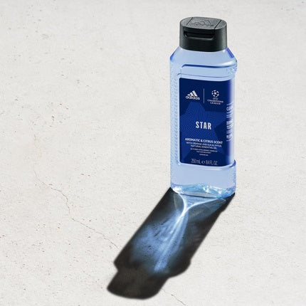 Gel de duș adidas UEFA STAR Edition, 250ml